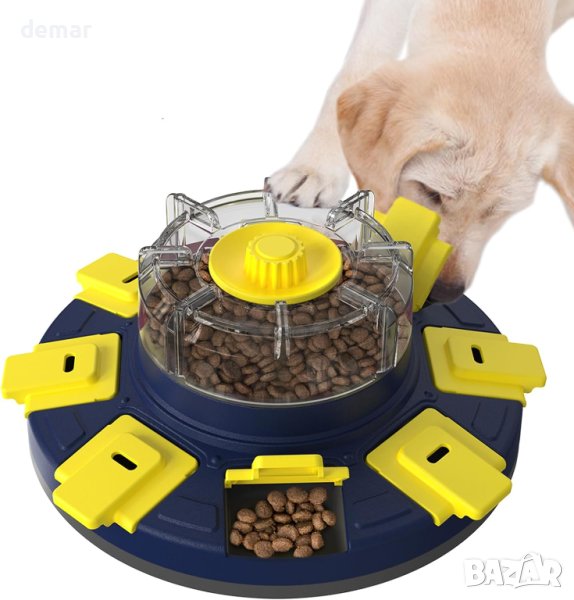 Интерактивна кучешка играчка с дозатор за лакомства , снимка 1