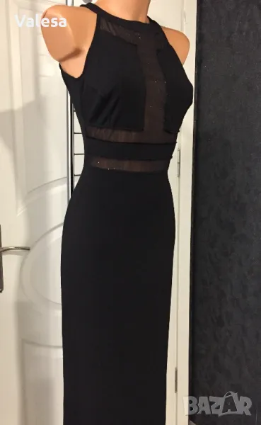 Дълга черна рокля, снимка 1