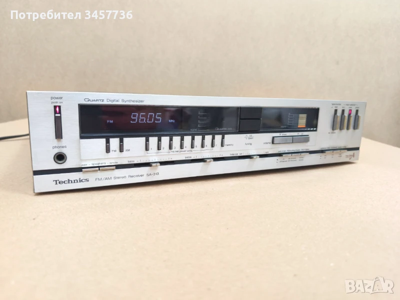 Стерео Ресивър Technics SA-313 Усилвател Technics SA313 Made in Japan, снимка 1