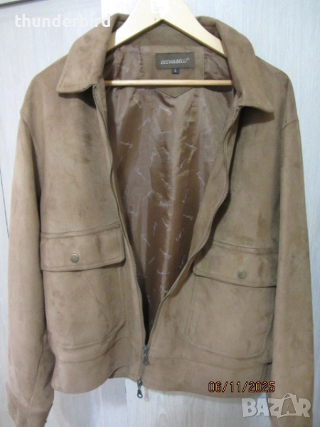 Велурено яке - L, снимка 1