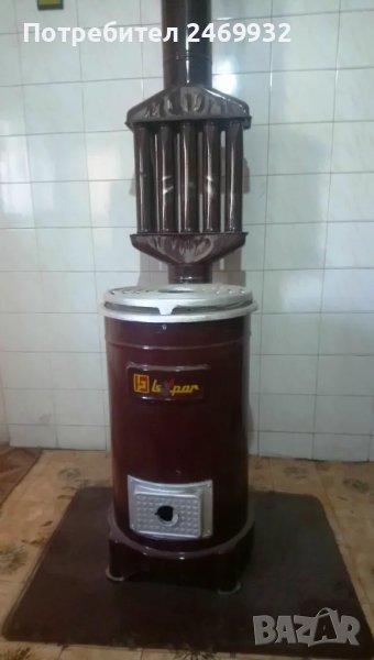 печка чудо на дърва и въглища пълен комплект, снимка 1