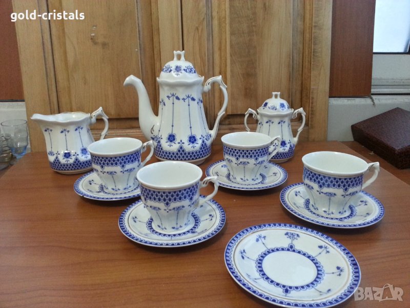Стар сервиз фин костен порцелан, снимка 1