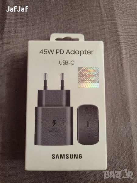 Оригинално, НОВО, Super Fast Charger зарядно за Samsung Galaxy S24 Ultra, снимка 1