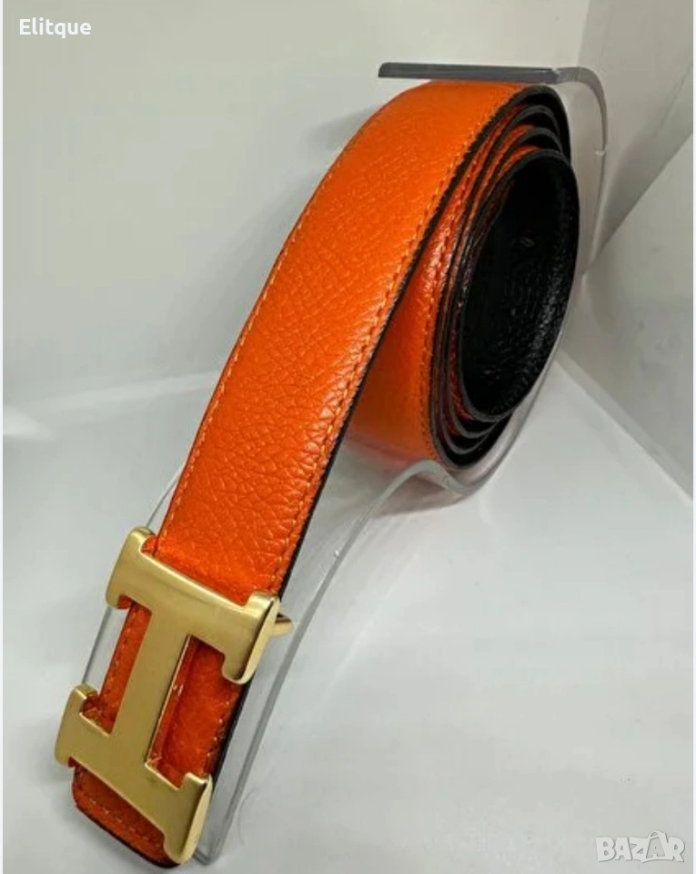 колани от естествена кожа в кутия hermes , снимка 1