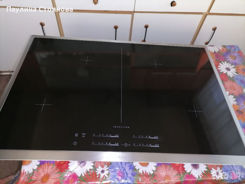 Индукционен котлон аег, снимка 1