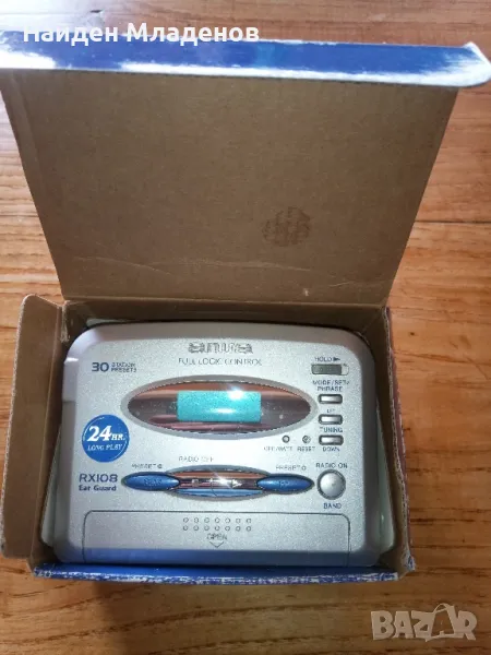  Радио касетен плеър Aiwa HS-Rx108, снимка 1