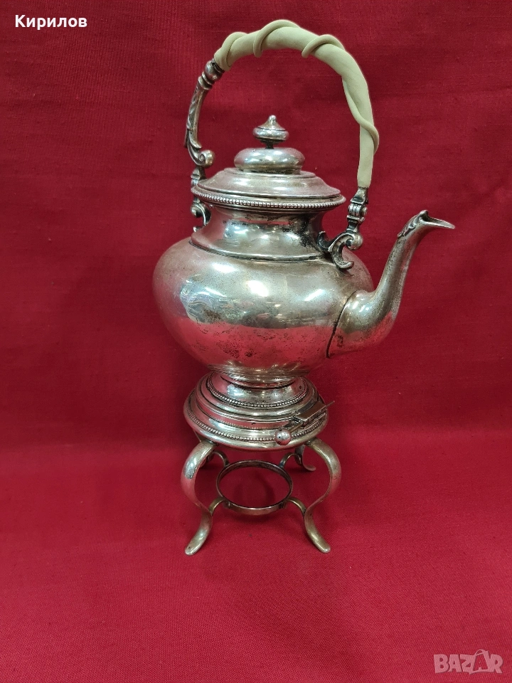 Винтидж Сребърен Чайник!, снимка 1