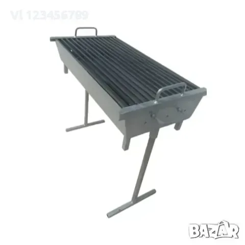 Скара на дървени въглища RUM с разглобяеми крачета, снимка 1