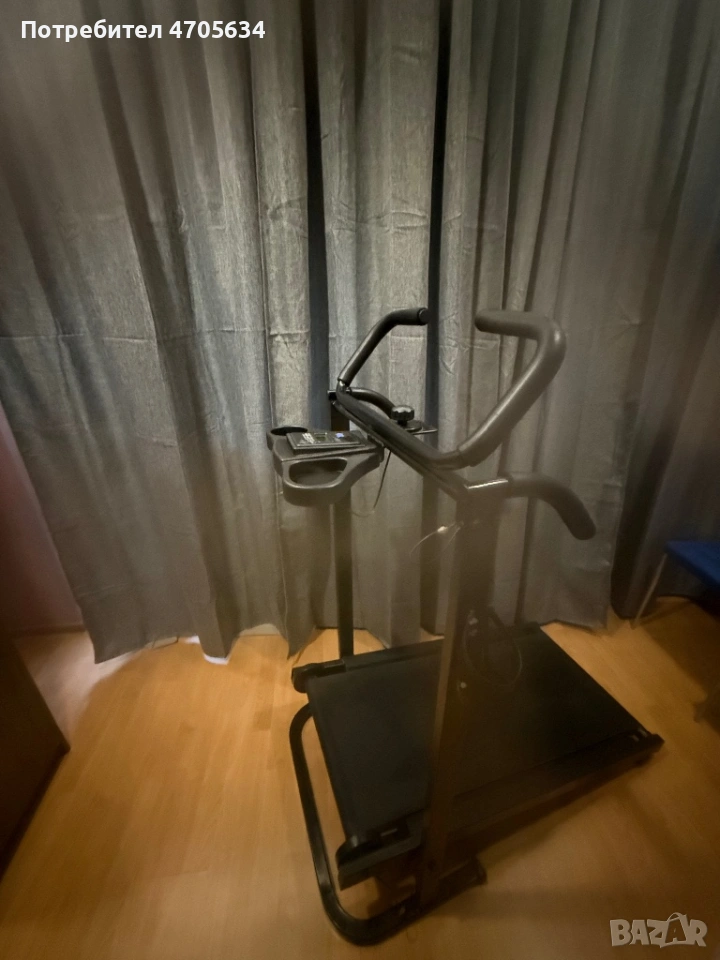 Сгъваема механична бягаща пътека TOTAL STRIDER-отлично състояние, снимка 1