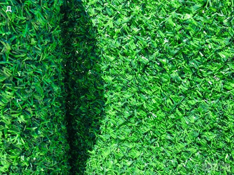 Бургас - Декоративна оградна плетена мрежа / жив плет / тревна ограда / мрежа, снимка 1