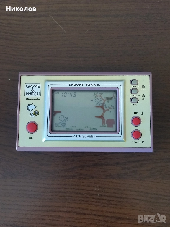 Продавам електронна игра Nintendo Game and Watch Snoopy Tennis, снимка 1