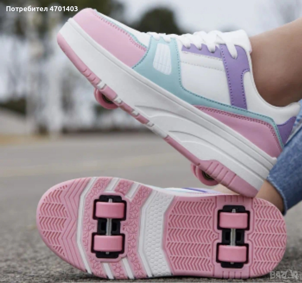 Маратонки с колелца, снимка 1