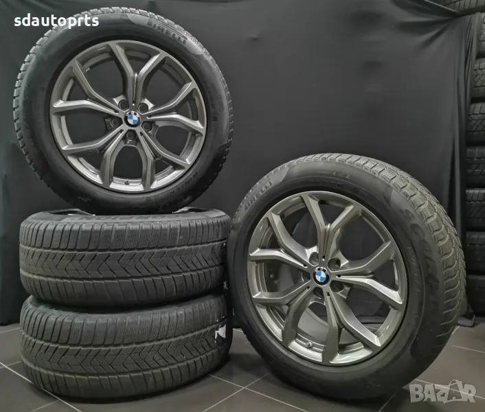 19” Зимен К-т BMW Джанти Style 735 Гуми Pirelli 2021 Датчици БМВ X5 G05 X6 G06, снимка 1