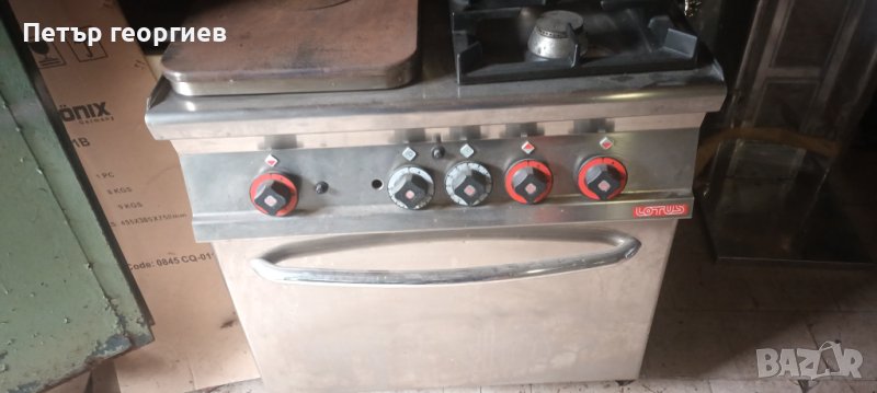 Газова печка професионална Лотос, снимка 1