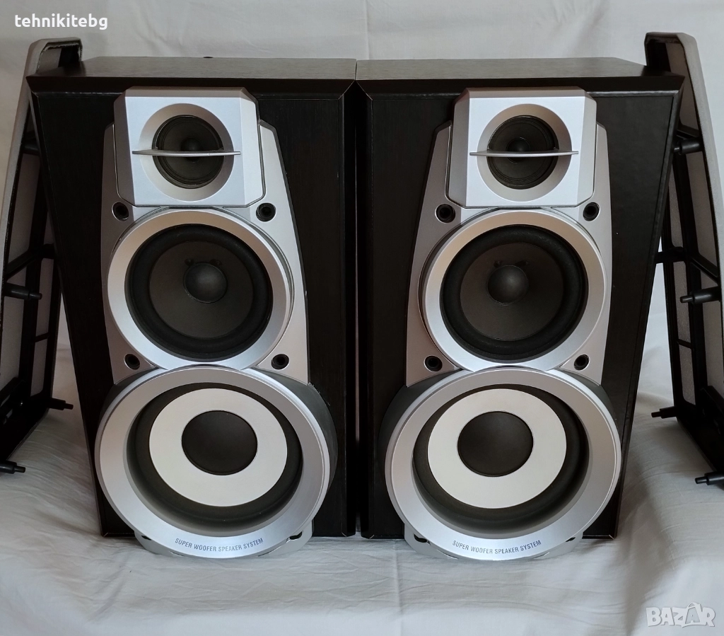 ⭐⭐⭐ Technics SB-EH570 ⭐⭐⭐ Качествени трилентови тонколони , 2 х 180 вата, снимка 1