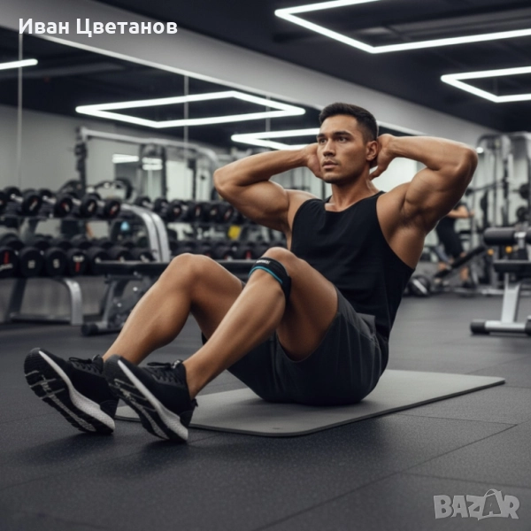 Регулируем подколенен колан Vbosi – подкрепа и защита при спорт и натоварване, снимка 1