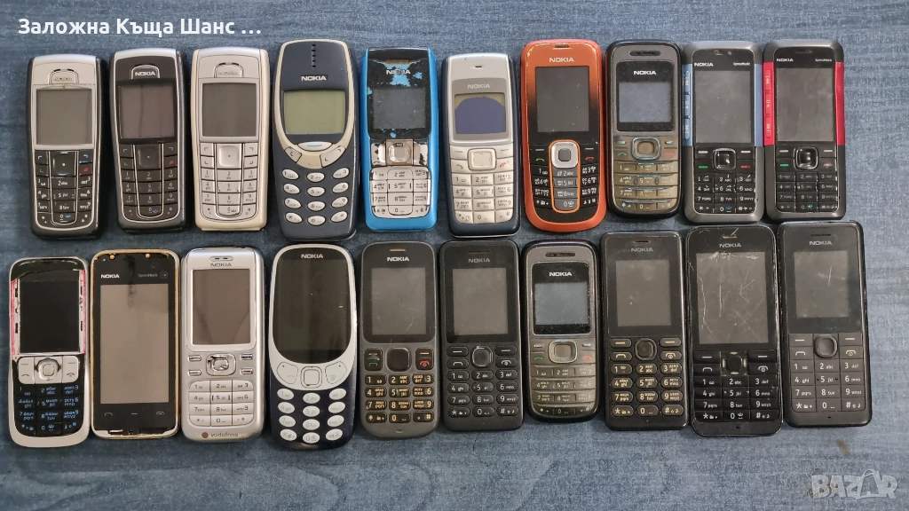 Голям лот от стари Gsm и смартфони 53 бр  , снимка 1