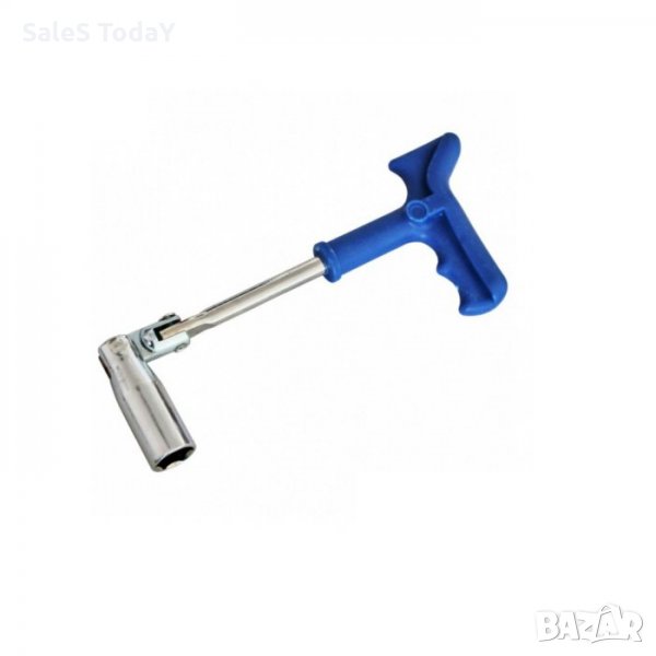 Ключ за свещи, 16мм или 21мм стомана, PVC, снимка 1