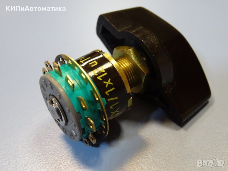 Галетен превключвател EBE 1/1x12 UT12AG rotary switch, снимка 1