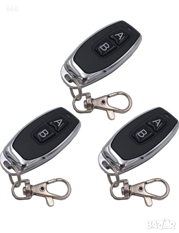 DieseRC 3 x Дистанционно управление 1527 Код за обучение Безжично дистанционно предавател, снимка 1