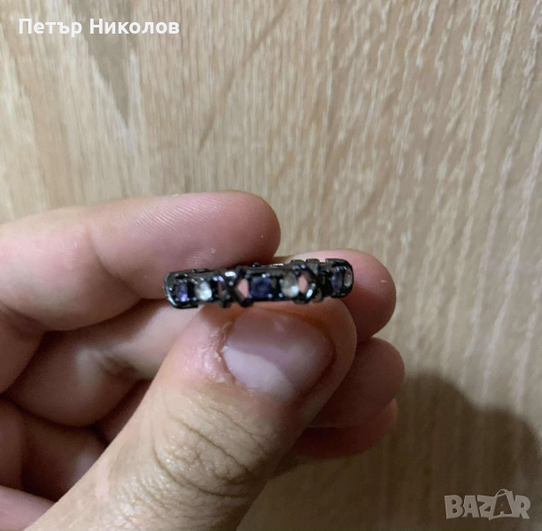 Tiffany & Co Schlumberger Black пръстен, снимка 1