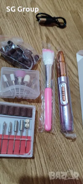 Акумулаторна пила за нокти 35000 RPM, безжична работа, снимка 1