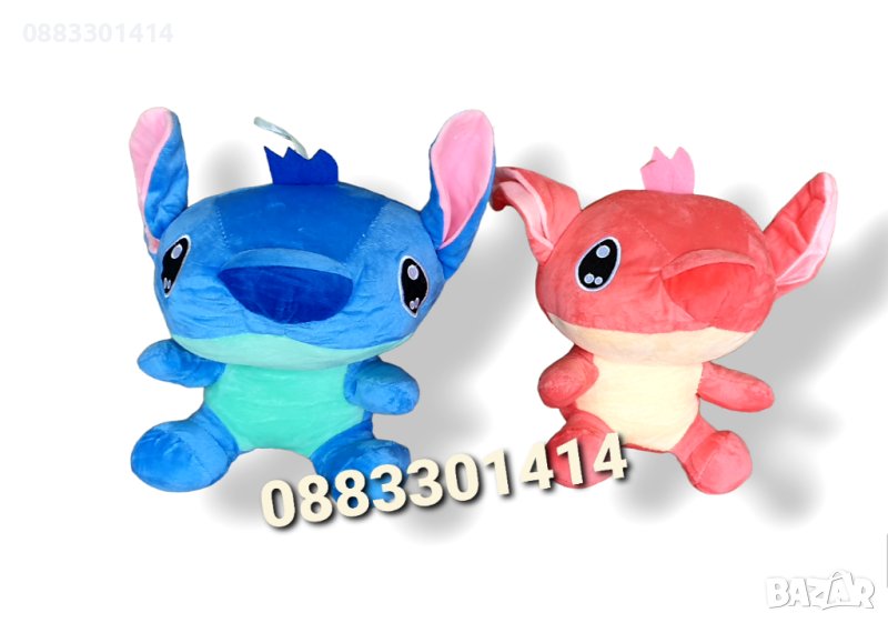 Лило и Стич Плюшени Модел с изправени уши Lilo Stitch , снимка 1