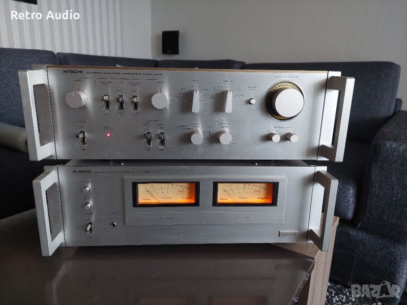 Hitachi HMA 7500, Hitachi HCA 7500 усилвател и предусилвател, снимка 1