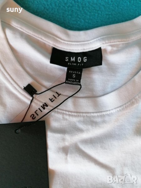 Нова бяла тениска размер S, снимка 1
