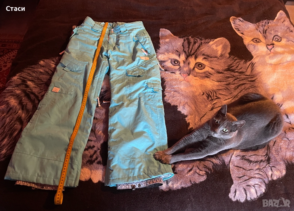 Детски/дамски XS/S сноуборд панталон DC, снимка 1