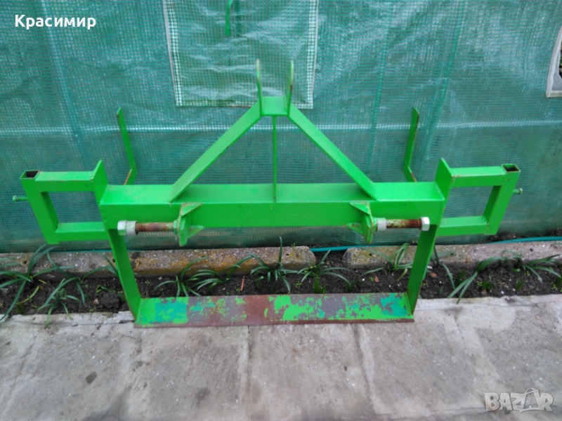Приставка за трактор за повдигане на лехи, снимка 1