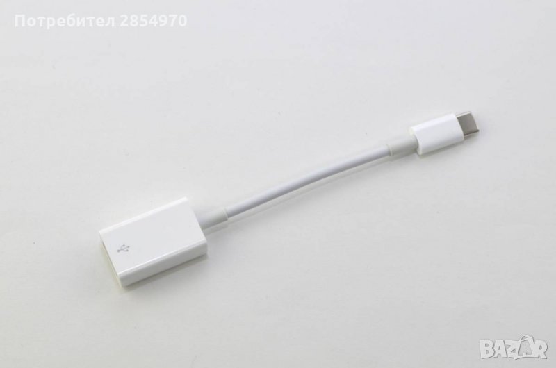 Apple USB TYPE C към USB Адаптер / Model - A1632, снимка 1