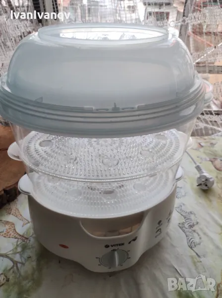 Пароварка Vitek, нова, надписи на английски и руски, снимка 1