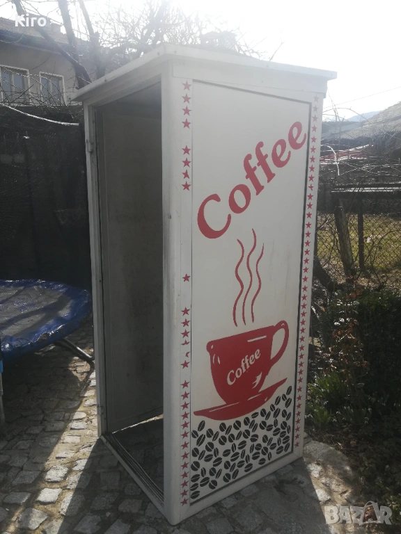 Кабина за кафе автомат, кафе машина вендинг , снимка 1