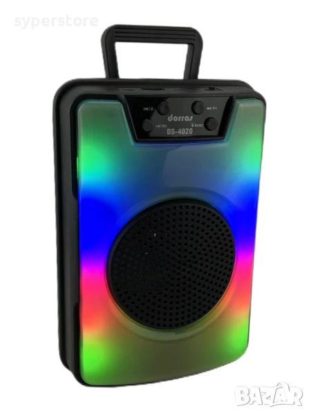 🔊 Тонколона преносима, Bluetoot, караоке, Digital One SP01109, xy-6508, 6,5", безжична, блутут, с 1, снимка 1