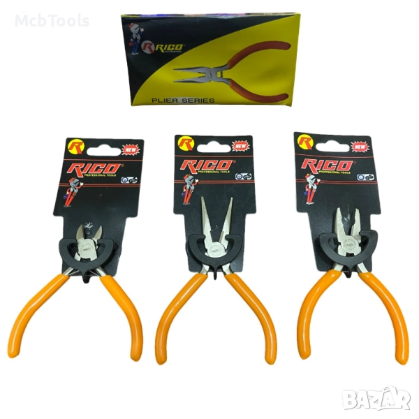 Професионален комплект мини клещи RICO – 3 броя, снимка 1