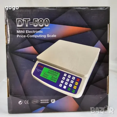 Мини електрическа везна 30 кг DT-580, снимка 2 - Друга електроника - 48908725