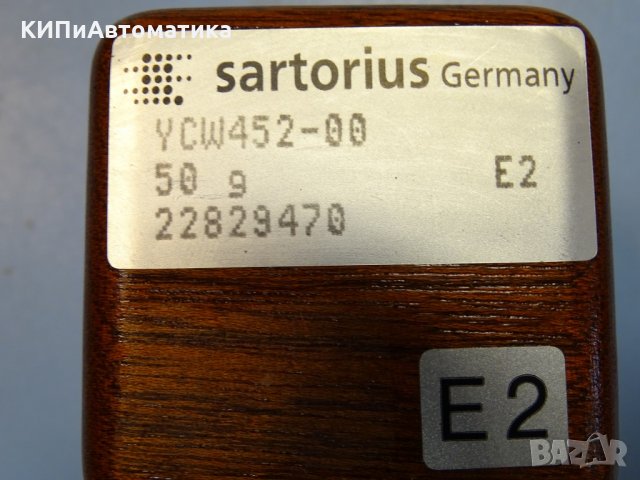 Еталонни теглилки Sartorius YCW 452, 512... и др., снимка 2 - Лаборатория - 36000870