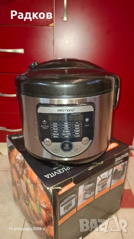 Мултикукър Delimano Dolcevita 18in1, снимка 2 - Мултикукъри - 53486194