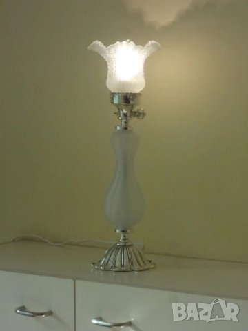 Гръцка лампа от метал и стъкло