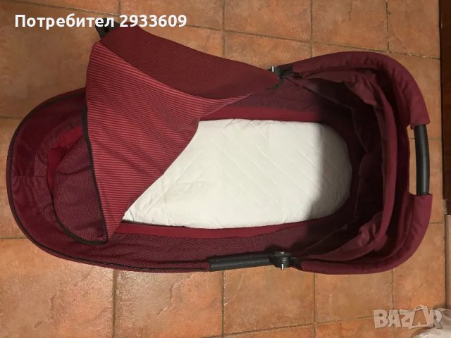 Сгъваема бебешка количка Maxi Cosi Loola-3 с кош и седалка, снимка 8 - Детски колички - 48765734