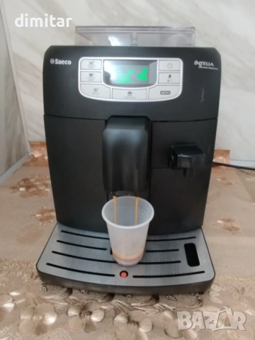 Кафе машина Saeco Intelia One Cappuccino HD 8753, снимка 6 - Кафемашини - 51493835