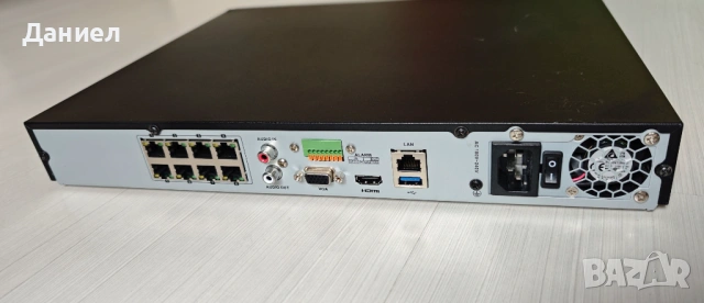 8 портов PoE 4K NVR Hikvision DS-7608NI-K2/8P, снимка 6 - Комплекти за видеонаблюдение - 42251965