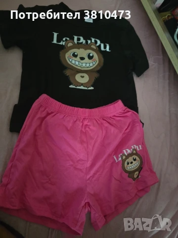 продавам нов комплект лабубу 110размер, снимка 2 - Детски комплекти - 50808150