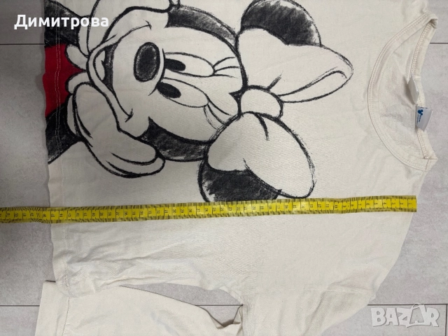 Детска къса широка блузка Zara 13-14г. 164см, снимка 2 - Детски Блузи и туники - 52181076