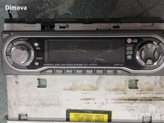 LG CD MP3 Player Receiver Car Stereo Model: TCH-M1000R 50Wx4 12V, снимка 2 - Друга електроника - 40801286