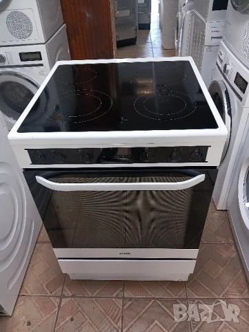 Свободно стояща печка с керамичен плот VOSS  с две години гаранция и PIROLISE!, снимка 1