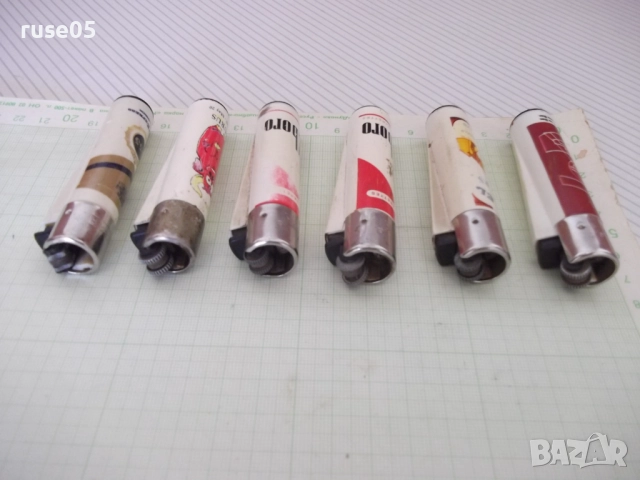 Лот от 6 бр. газови запалки "CLIPPER" работещи, снимка 4 - Колекции - 51726150