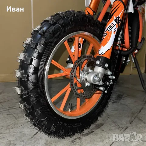 Детски кросов мотор 49 кубика Нов модел / KAPLAN MAX 49CC, снимка 11 - Мотоциклети и мототехника - 56145295