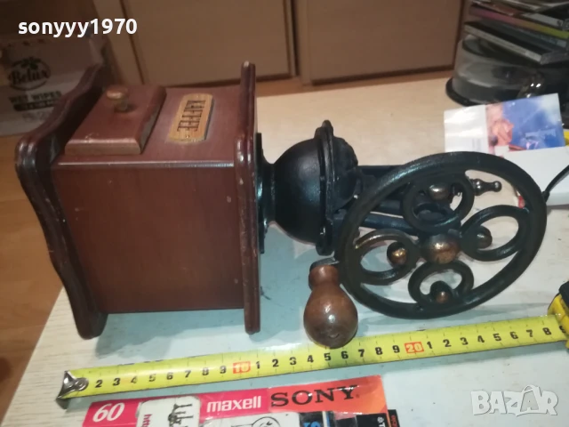 РЕТРО МЕЛНИЦА ОТ ФРАНЦИЯ 2607252040LCHERY, снимка 5 - Антикварни и старинни предмети - 51152352